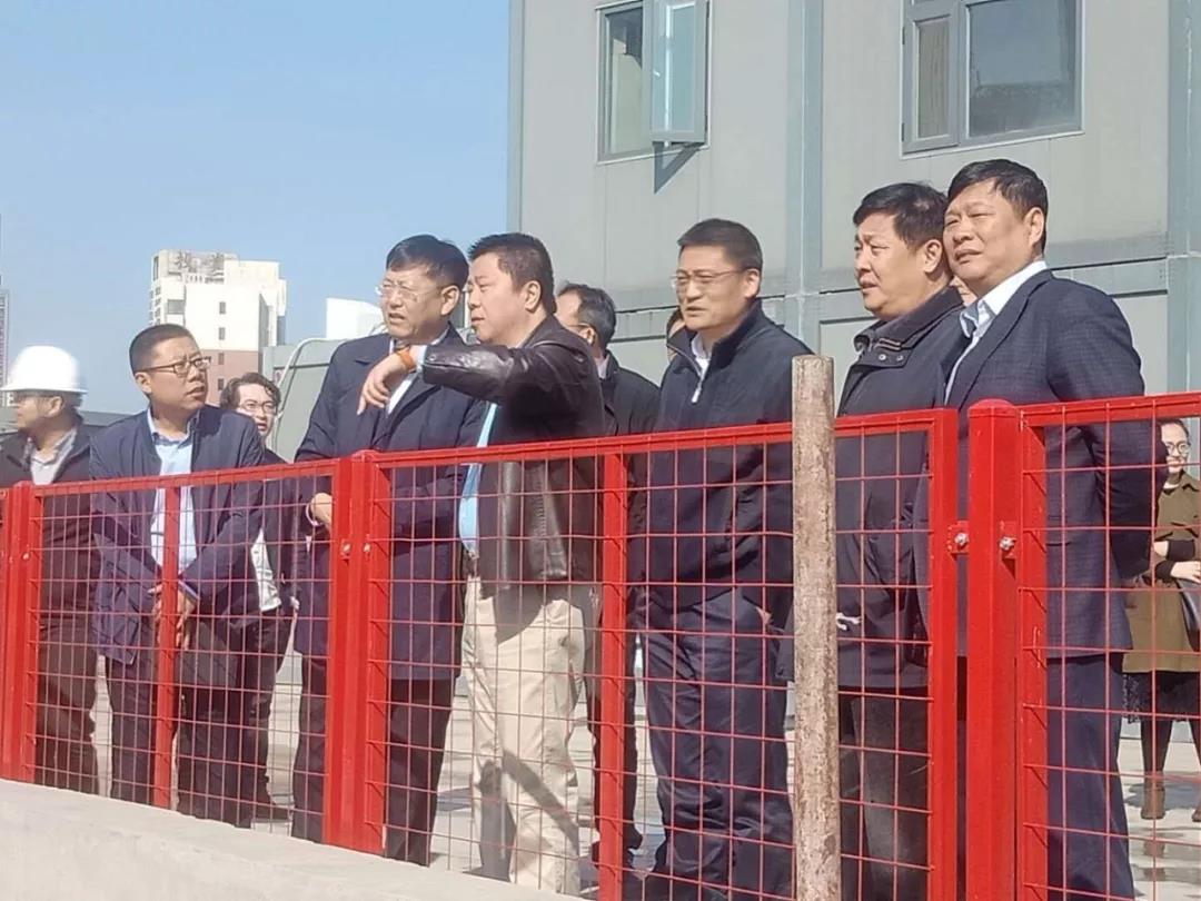 姜义一行调研指导集团重点项目进展情况